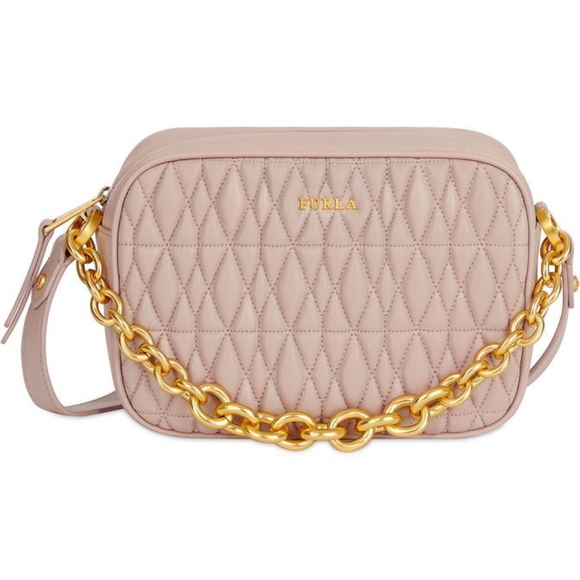 Furla Handbags - SOLD FURLA Cometa Crossbody Bag Nude